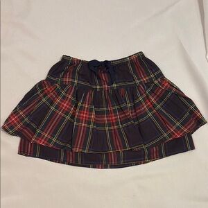 Crewcuts Skater Mini Skirt in Blue and Red